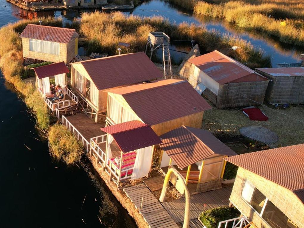 Вилла Titicaca Uros Summa Paqari Экстерьер фото